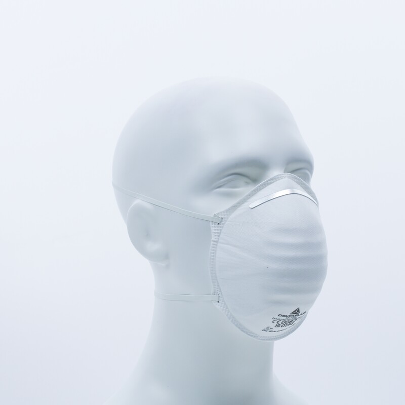 Jednorazová dýchacia maska P1 plášť bez ventilu