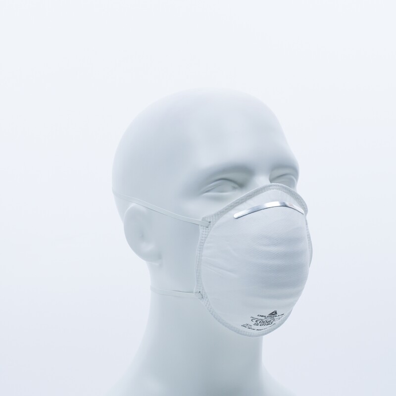 Jednorazová dýchacia maska P2 plášť bez ventilu
