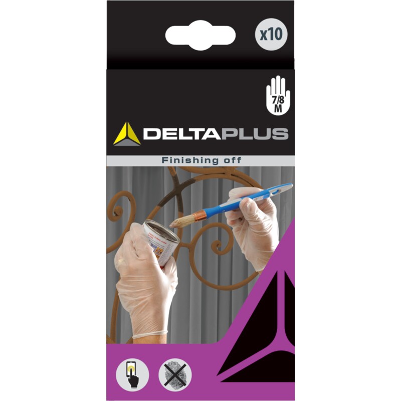 Deltaplus V1371 VINYL 10KS, ČÍRA 9/10