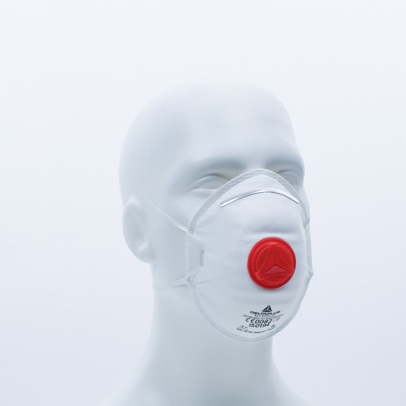 Jednorazová dýchacia maska P3 plášť s ventilom