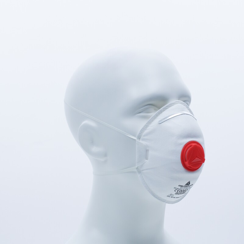 Jednorazová dýchacia maska P3 plášť s ventilom