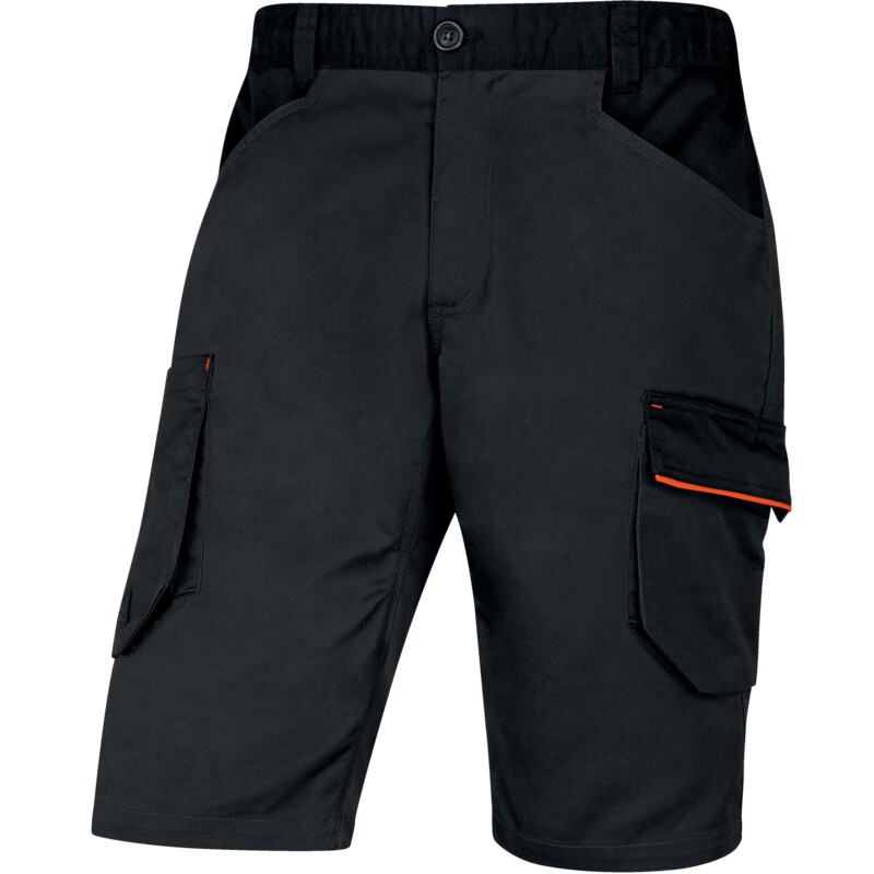 Deltaplus KRAŤASY M2BE3STR, SIVÁ/OR 5XL