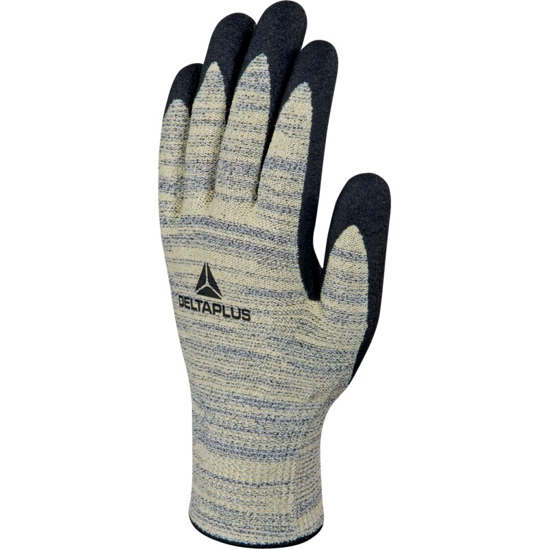 Deltaplus RUKAVICE VECUTD01 SIVÁ-ŽLTÁ 8