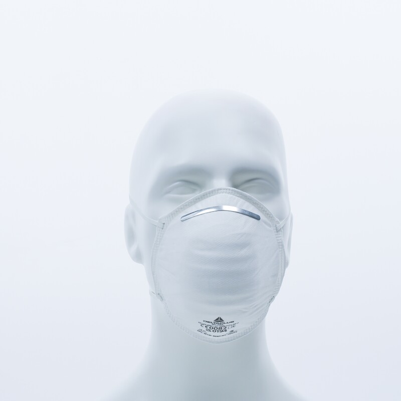 Jednorazová dýchacia maska P2 plášť bez ventilu