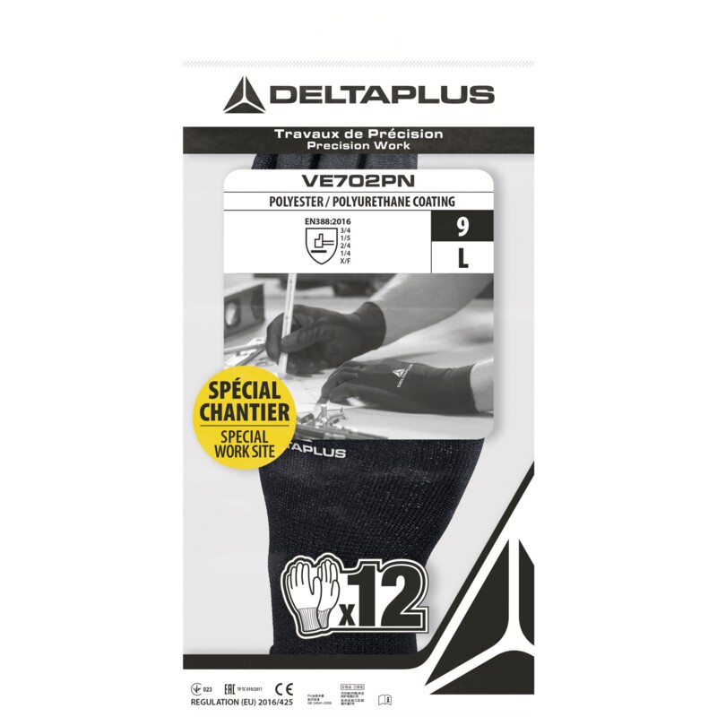 Deltaplus BAL: 12PÁROV VE702PN,ČIERNA 08