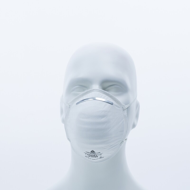 Jednorazová dýchacia maska P2 plášť bez ventilu