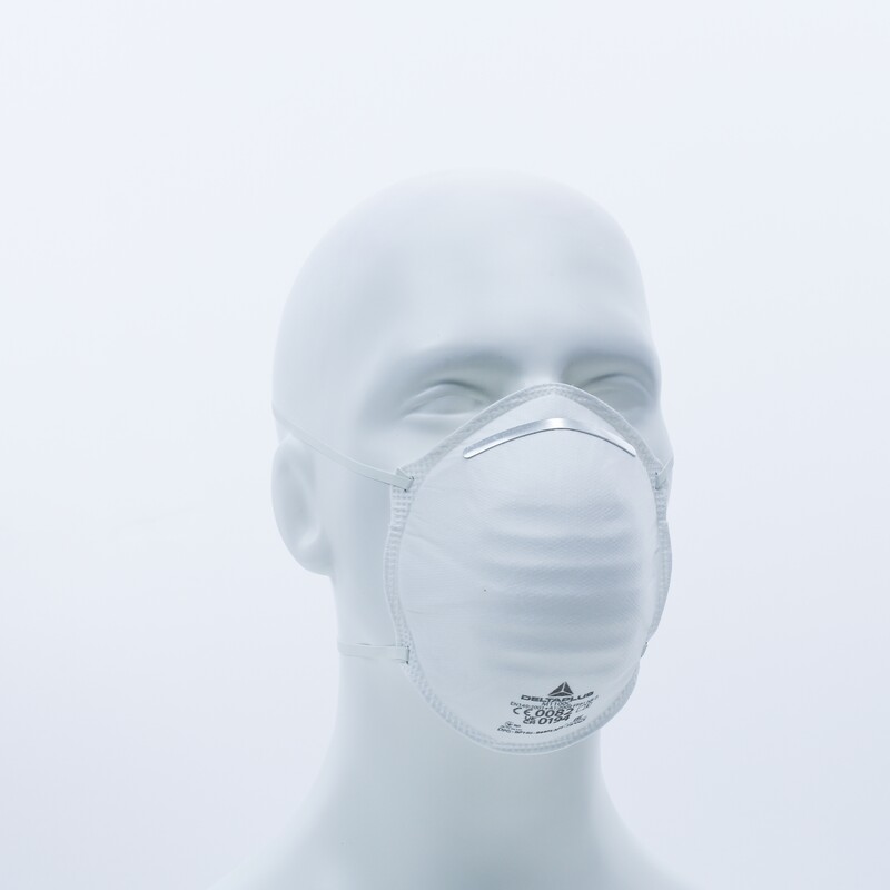 Jednorazová dýchacia maska P1 plášť bez ventilu
