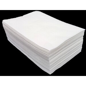 Serviettes SPUNLACE blanc 