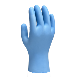 Gant nitrile bleu non poudré