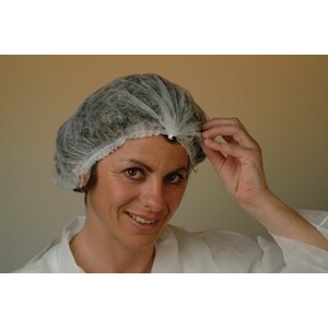 Charlotte clip PLP non tissé blanc