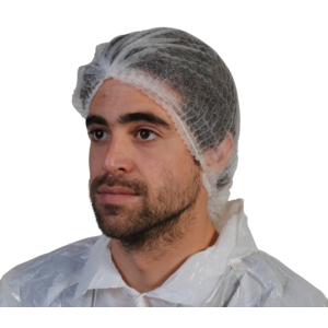 Charlotte clip PLP non tissé blanc