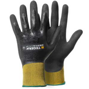 Gant de manutention double enduction nitrile + MN doigt J18