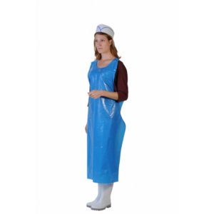 Tablier RENF PE BD gaufré bleu