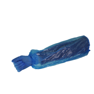 Manchettes élastiquées PE bleue