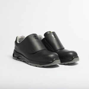 Mocassin de sécurité NLOCK noir embout composite - S2 