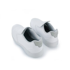 Mocassin de sécurité BRICE blanc embout composite - S2 