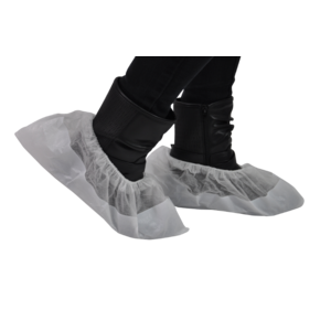 Surchaussures PLP non tissé blanc avec semelle PE blanche