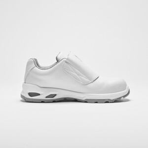 Mocassin de sécurité NLOCK blanc embout composite - S2