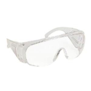 Surlunettes en polycarbonate à branche incolore 