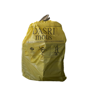 110 L BD DASRI jaune lien coulissant