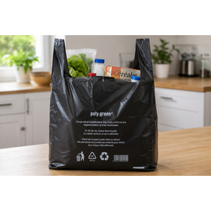 Sac bretelle BD noir en liasse
