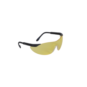 Lunettes en nylon / polycarbonate à branches incolores oculaire jaune
