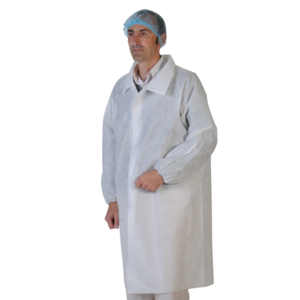 Blouse PLP NT blanc pressions poignets élastiqués