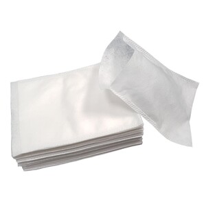 Gant de toilette ECO polyester blanc