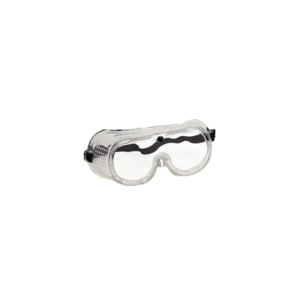 Masque incolore monture PVC perforation latérale