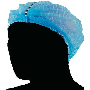 Charlotte clip PLP non tissé bleu à bande détectable