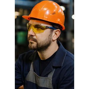 Lunettes de protection, oculaire teinte jaune anti UV anti-rayure
