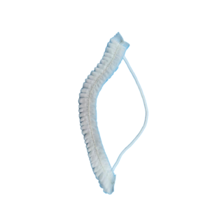 Cache barbe clip PLP non tissé blanc