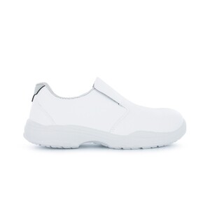 Mocassin de sécurité BRICE blanc embout composite - S2 