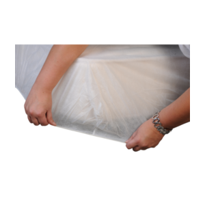 Drap housse élastiqué 1 pers. PLP NT blanc