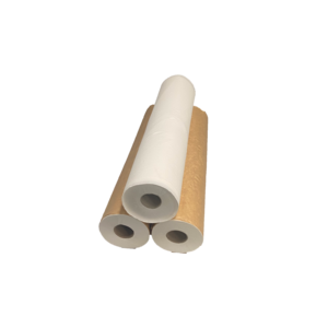 Drap d'examen gaufré en rouleau blanc 