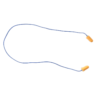 Bouchons d'oreilles en mousse de polyuréthane avec corde