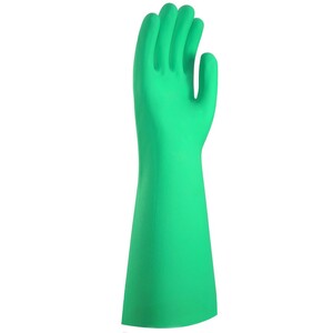 Gant de plonge nitrile vert longueur 455 mm