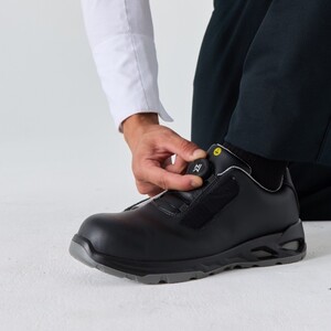 Mocassin de sécurité NLOCK noir embout composite - S2 