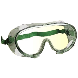 Masque incolore spécial chimie monture PVC étanche