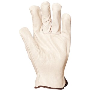 Gant tout fleur de bovin pouce palmé élastique de serrage