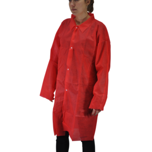 Blouse PLP NT rouge pressions