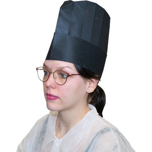 Toque viscose noir