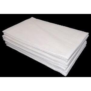 Serviettes de bain AIRLAID blanc 