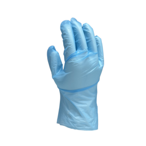 Gant polytène bleu non poudré qualité PRO